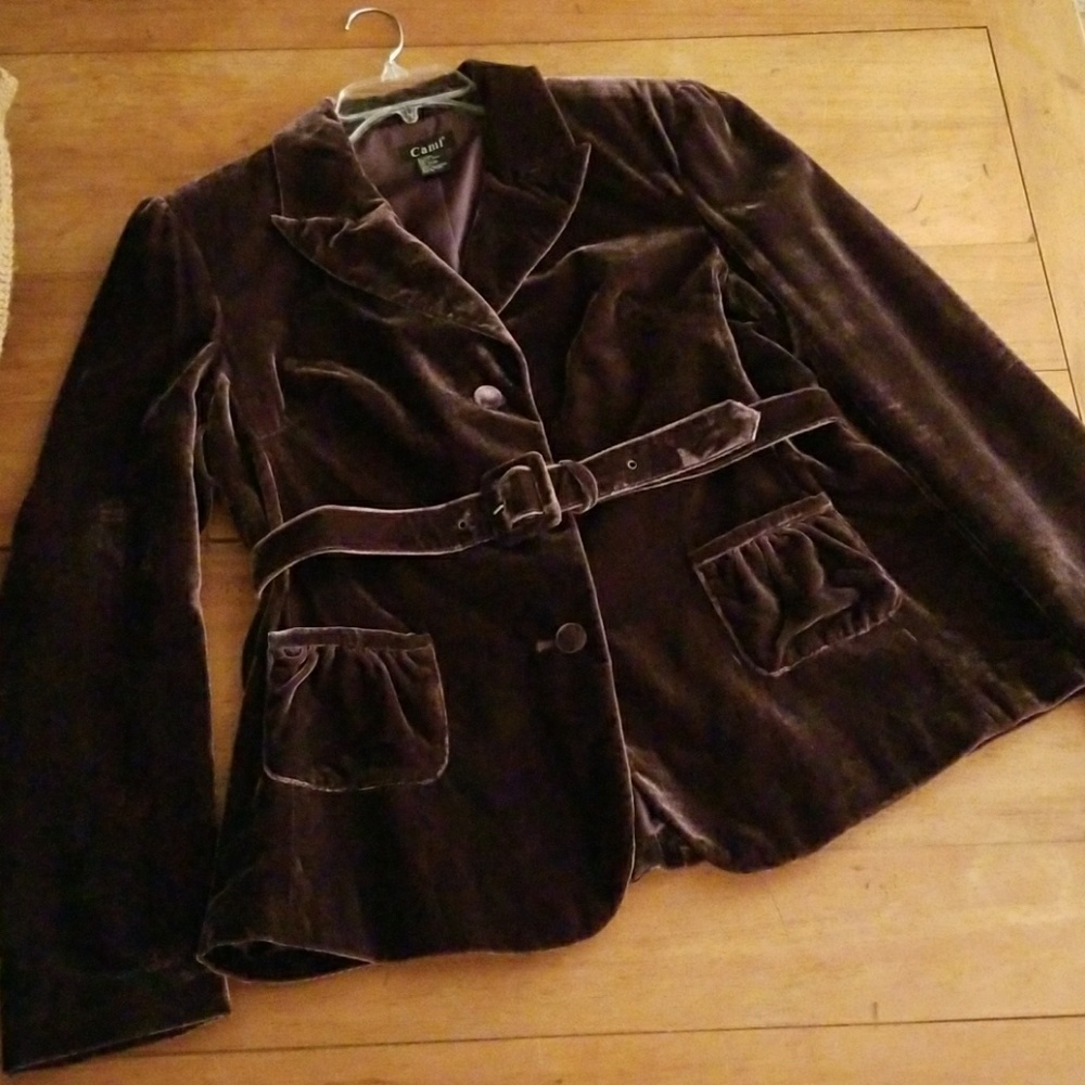 Velvet Purple Blazer Sz 18